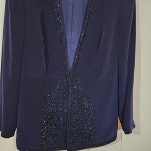 elegant jacket and blouse